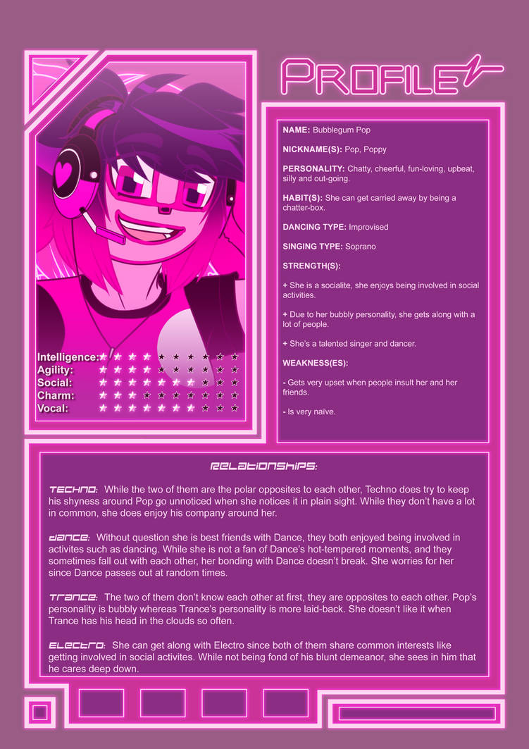 Project Pop Profile Pop Profile 2022 by Sound-Cookie on DeviantArt