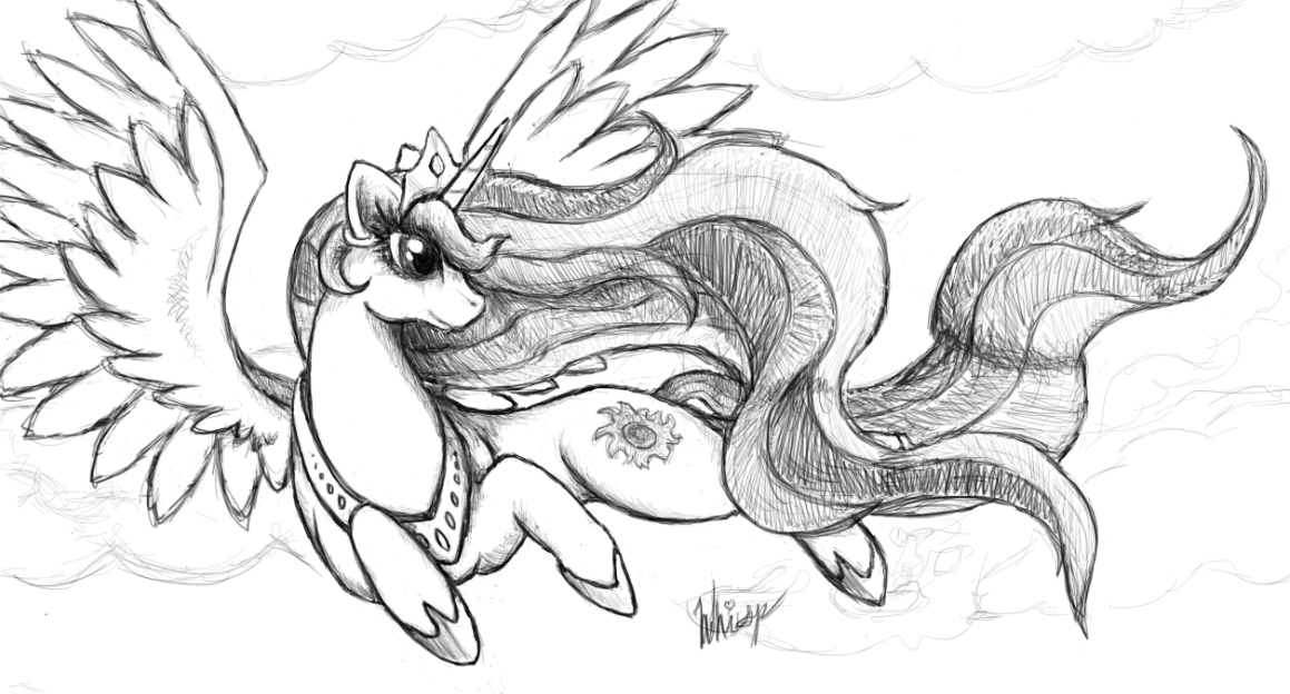 Celestia Sketch