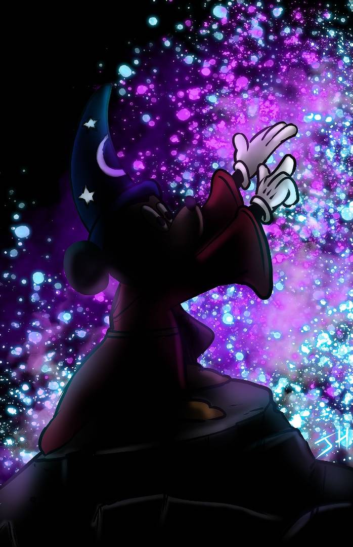 Sorcerer Mickey by Mentect on DeviantArt