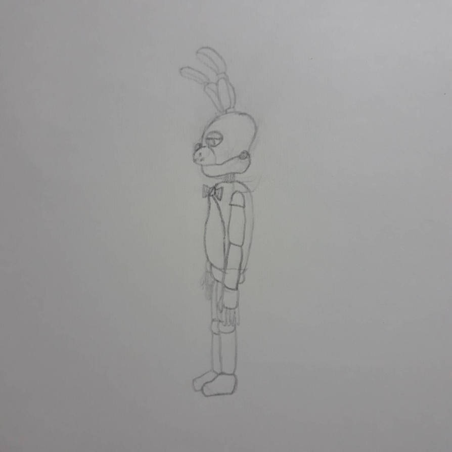 Spring bonnie (Side View) by TheIsleUseeer on DeviantArt