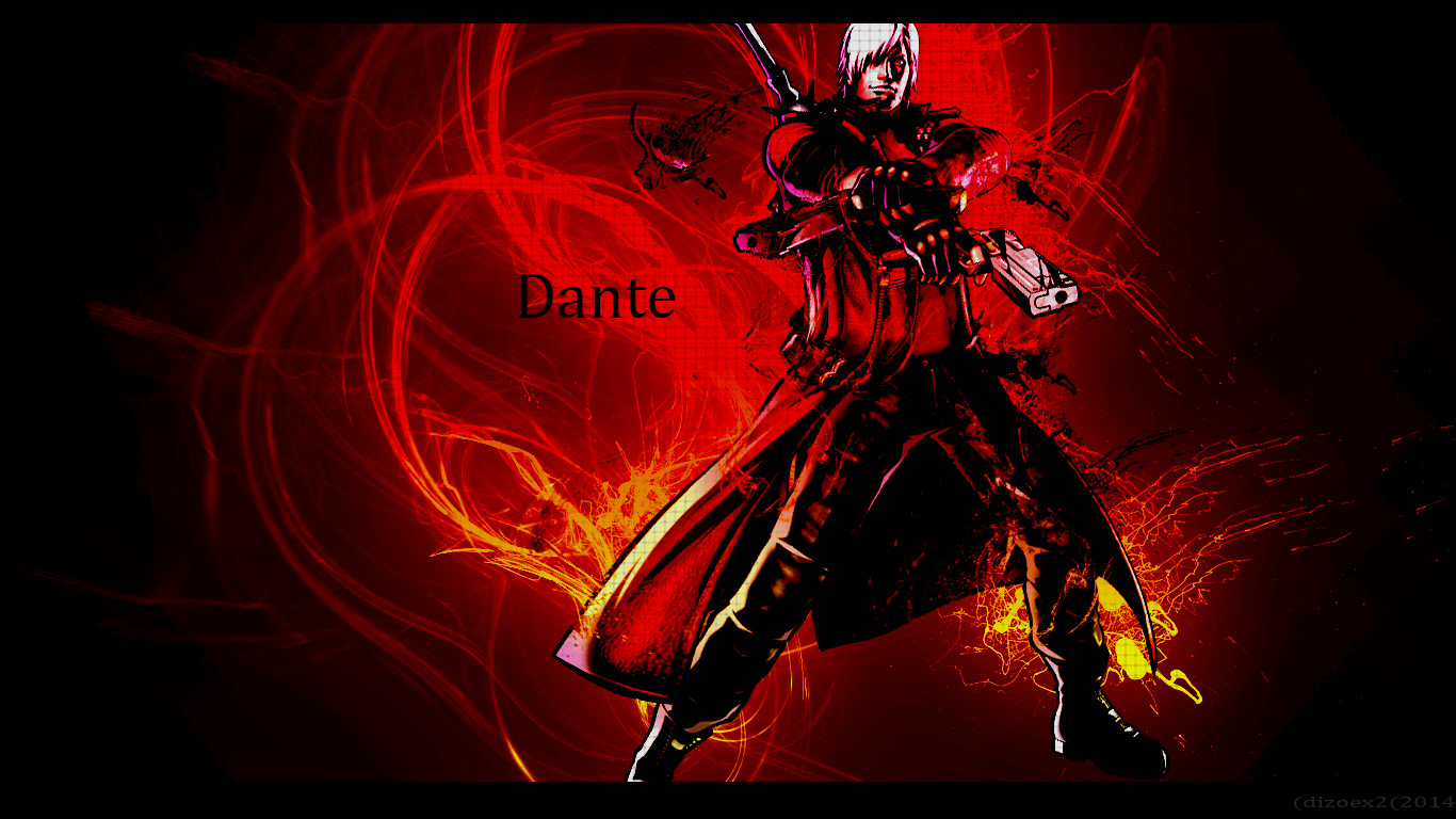 Devil May Cry DANTE HD wallpaper by dizoEX2 on DeviantArt
