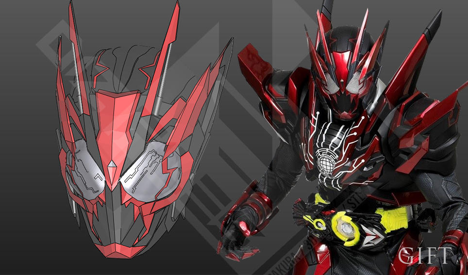Kamen Rider Hell Rising Hopper Helm Pepakura by dizoEX2 on DeviantArt