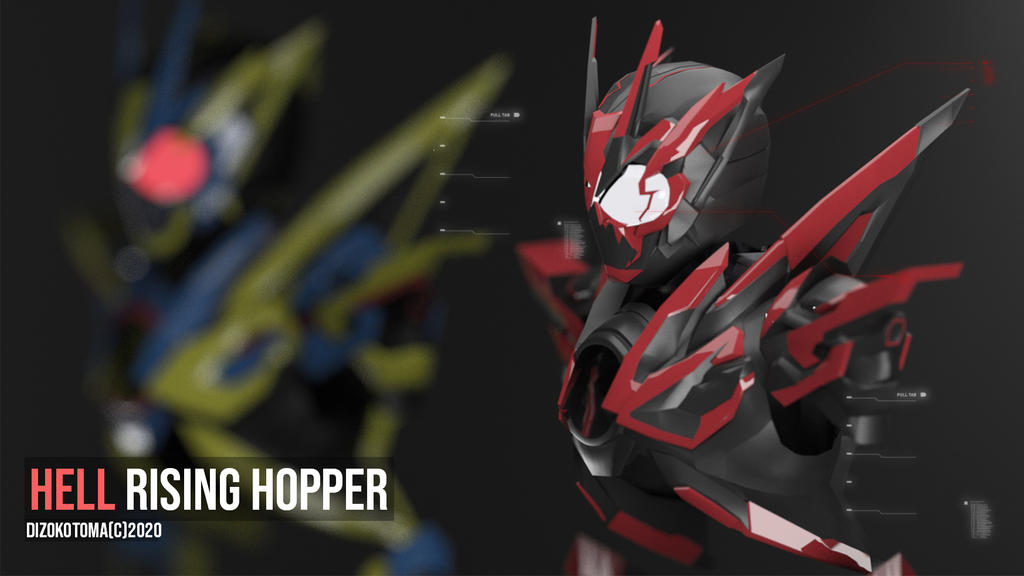 Kamen Rider Hell Rising Hopper CGI by dizoEX2 on DeviantArt
