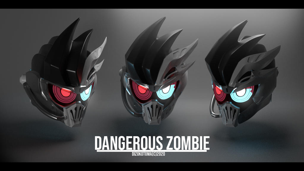 Kamen Rider Dangerous Zombie 3D CGI by dizoEX2 on DeviantArt