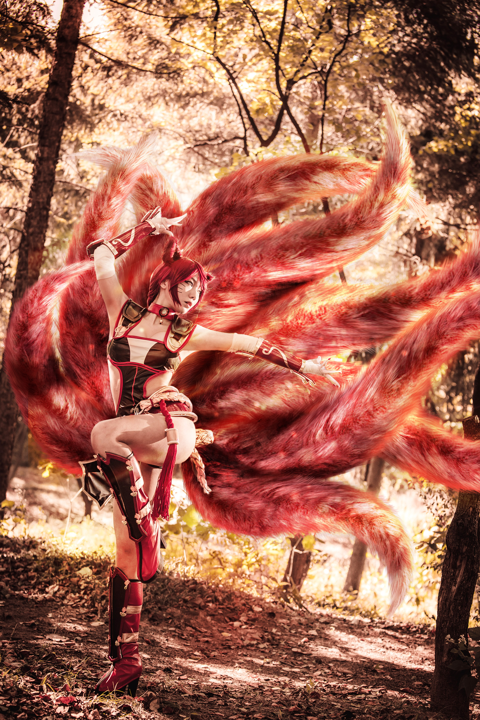 [League of Legends] Fox fire Ahri