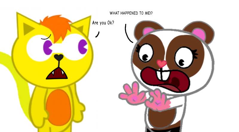 Loy Cat And Cookie Her Guinea pig as HTF by TreaunTheBeaverYT on DeviantArt