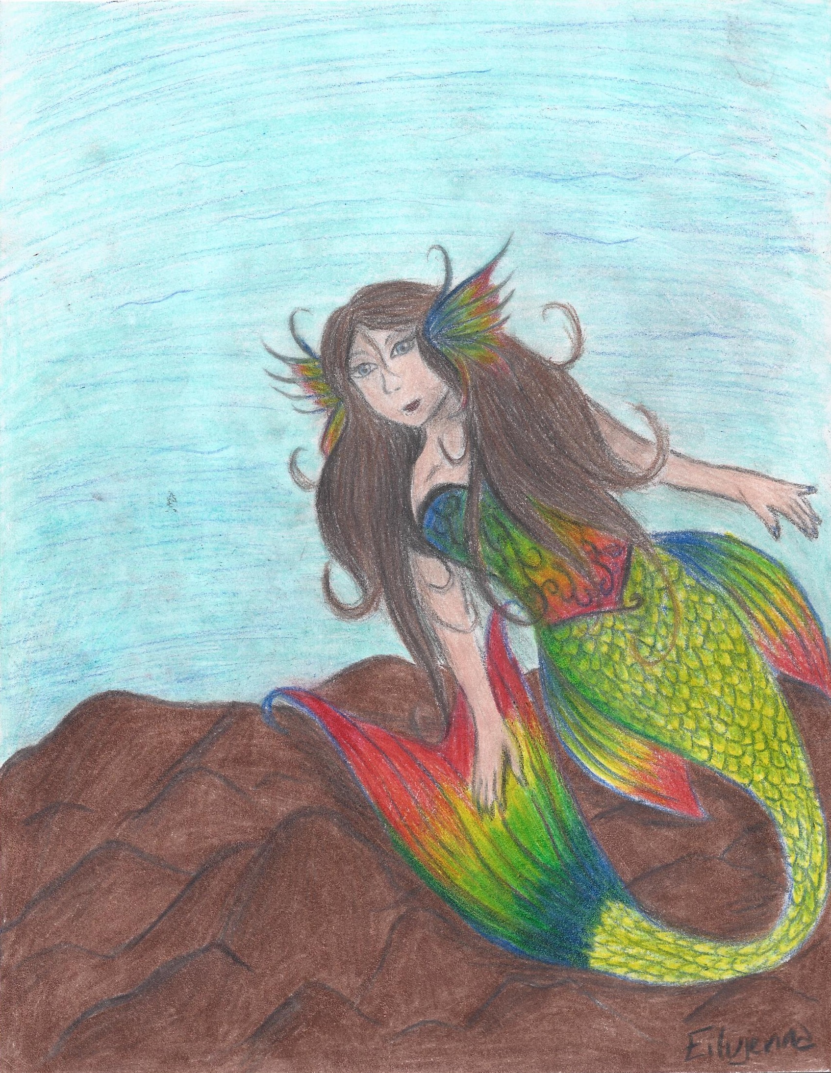 Niji the mermaid!