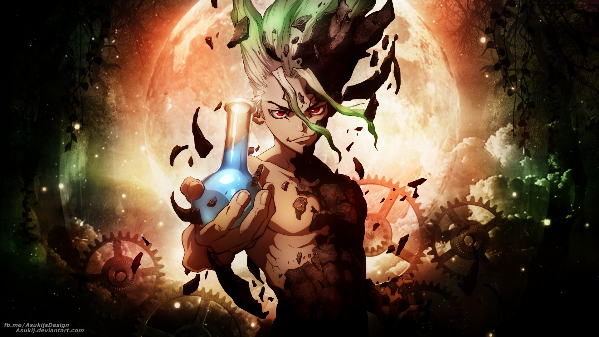 Wallpaper Senku By Asukij On Deviantart Wallpaper Senku By Asukij On Deviantart