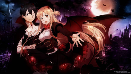 Wallpaper - Kirisuna Halloween