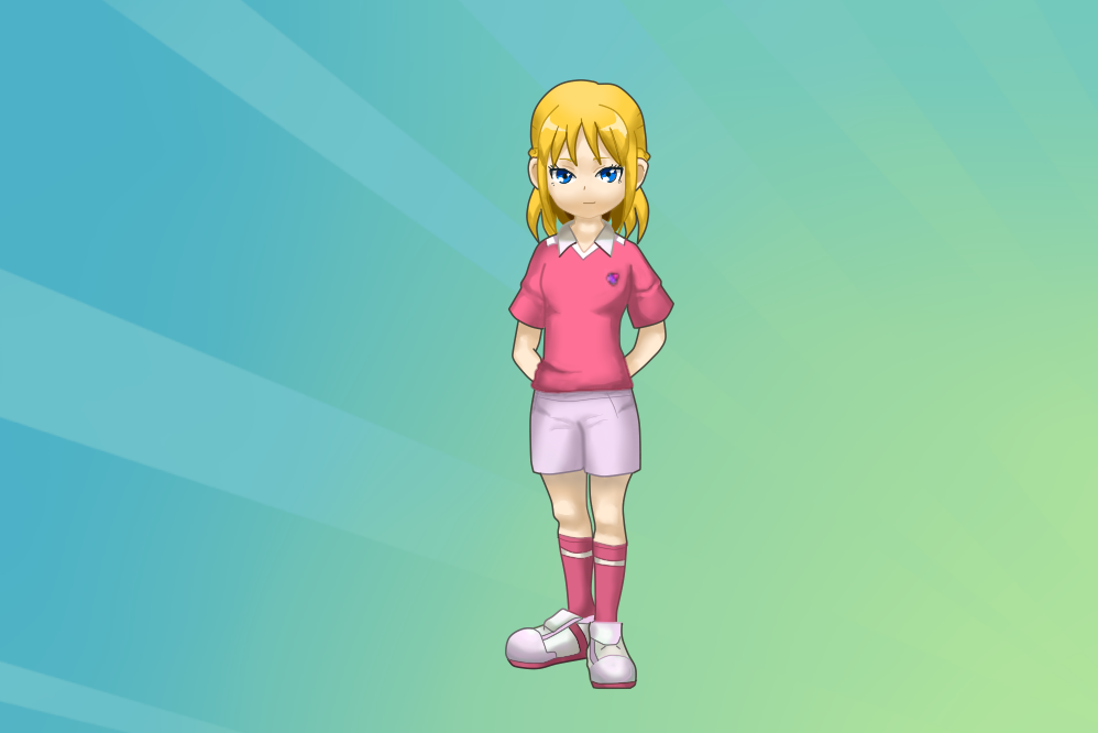 Sumi Moreno girls team  the game inazuma eleven