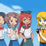 Sumi Moreno and friends her     inazuma eleven go