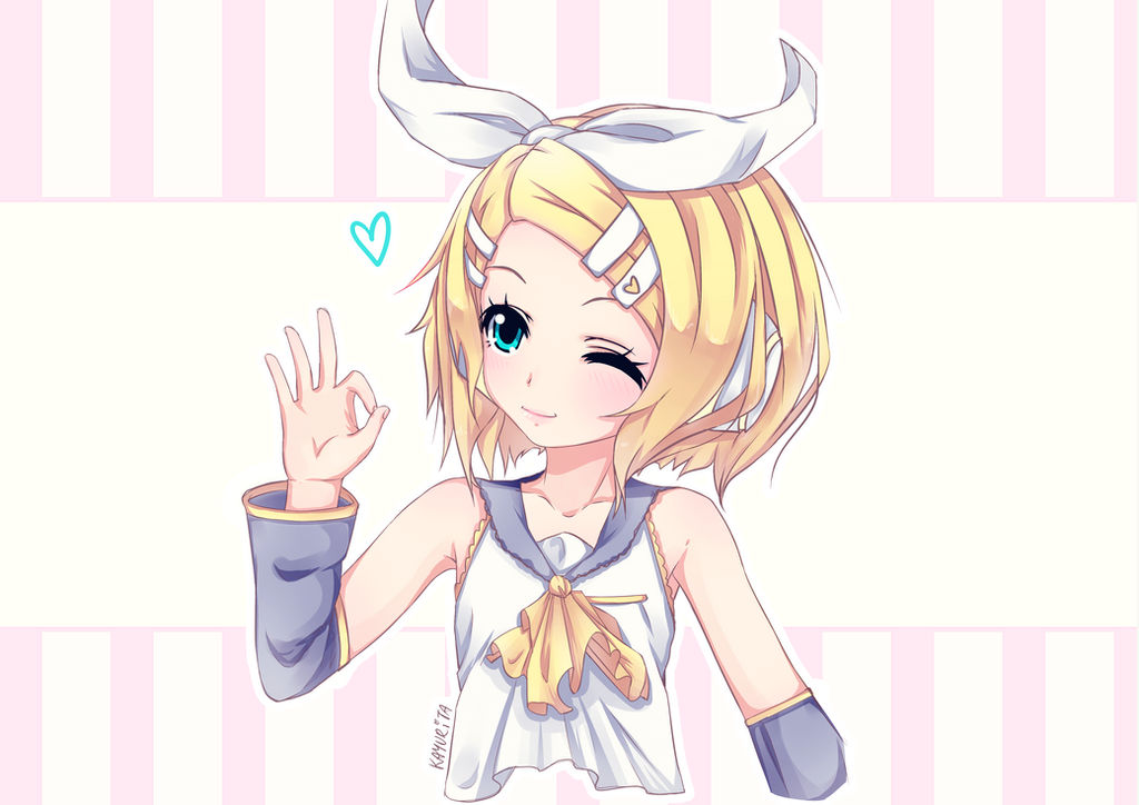 Rin Kagamine by kayurita on DeviantArt