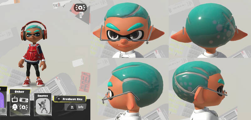 Splatoon 3 hairstyles by Punk-Pink on DeviantArt