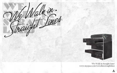 We Walk In Straight Lines Wall