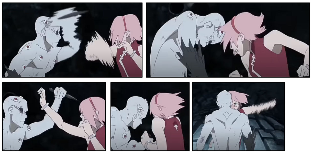 sakura vs shin by HINATAXNARUTO55 on DeviantArt