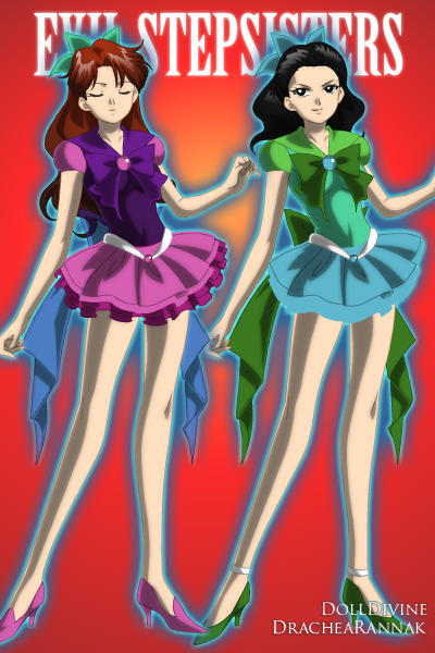 Cinderella's evil stepsisters SAILOR MOON! by luigiisawesome759 on DeviantArt Cinderella's evil stepsisters SAILOR MOON! by luigiisawesome759 on DeviantArt