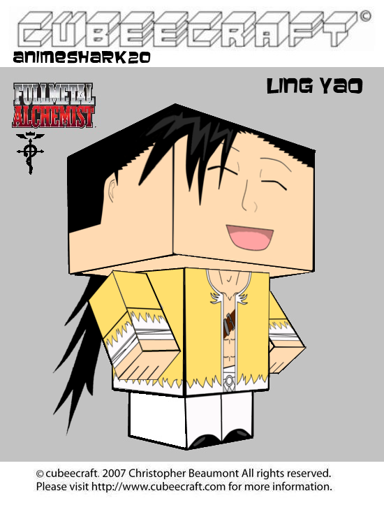 Cubeecraft - Ling Yao - FMA