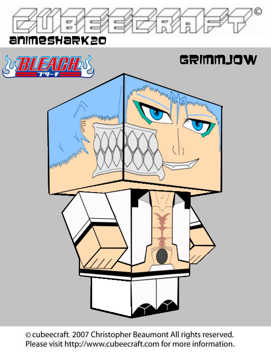 Cubeecraft - Grimmjow - 3D