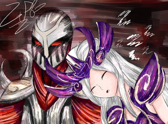 :Zed and Syndra: