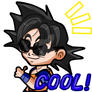 Goku - With sun glasses