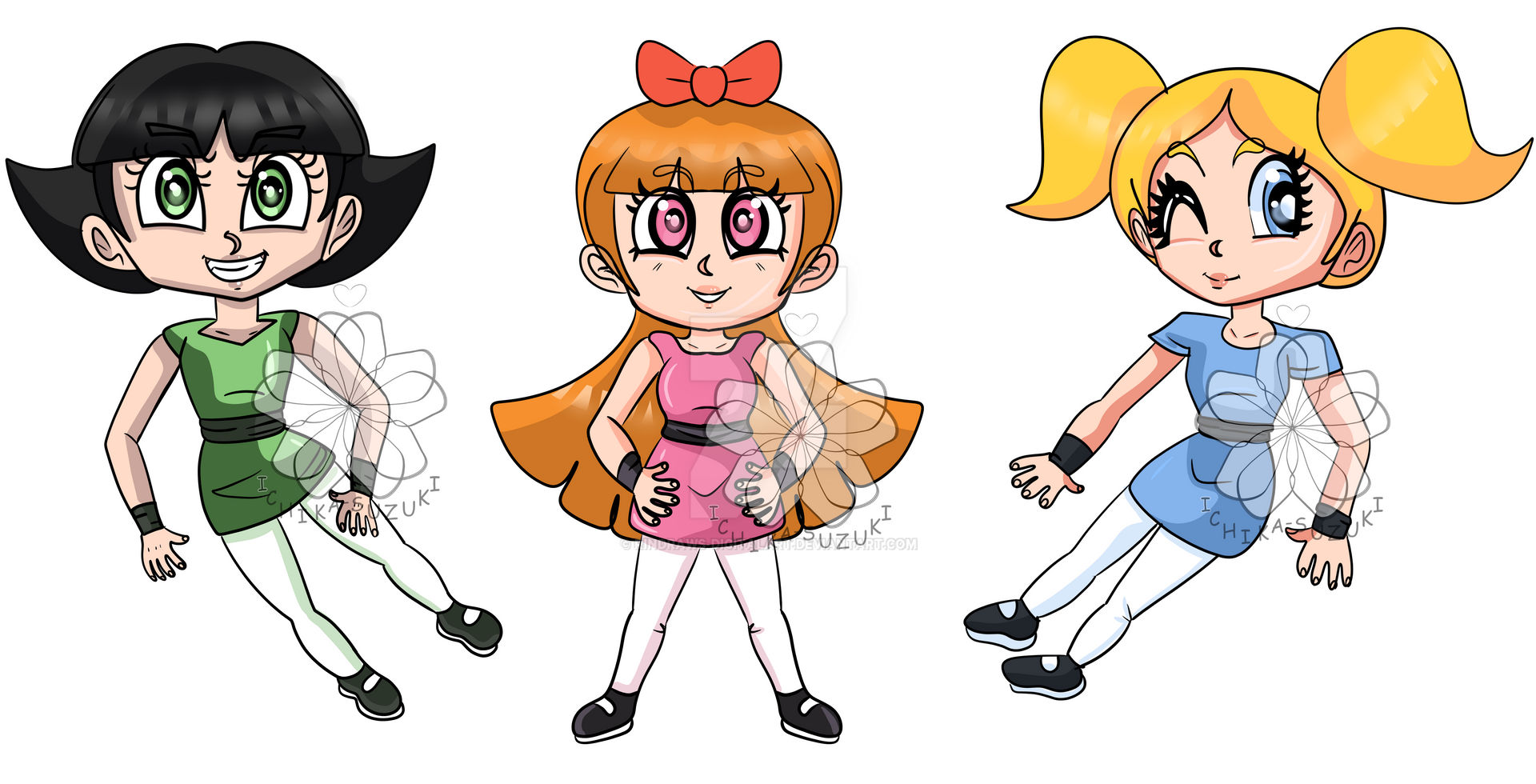 Powerpuff Style. Deviantart Powerpuff Girls by RinDraws-Digitalart on DeviantArt