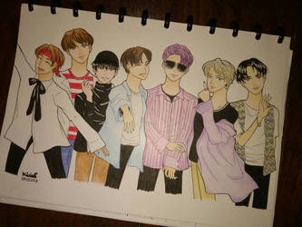 BTS Fanart [Original Version]