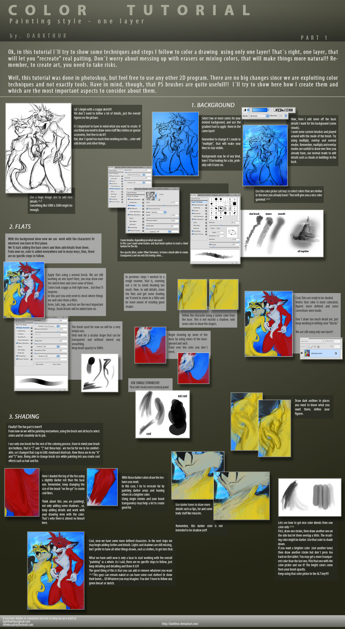 Color Tutorial. pt 1. english