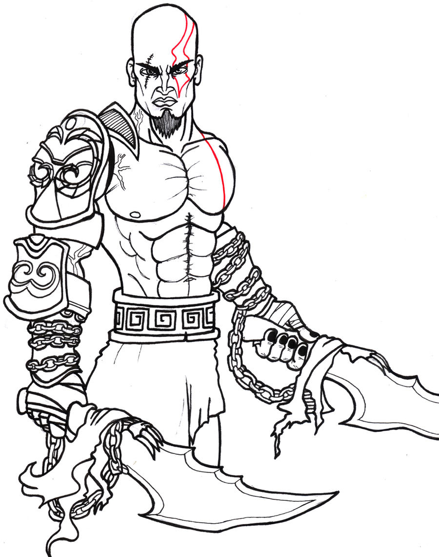 Kratos para pintar: Até PlayStation tem livro de colorir - 04/11
