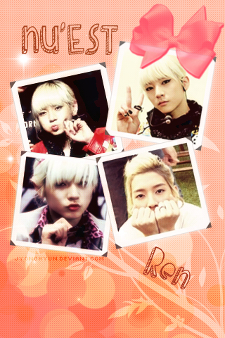 NU'EST Ren iPod wallpaper