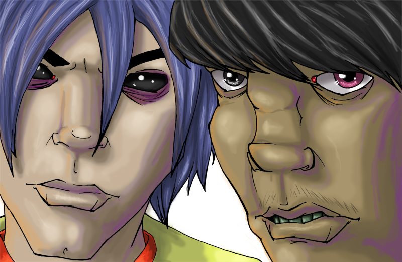 Gorillaz : faces