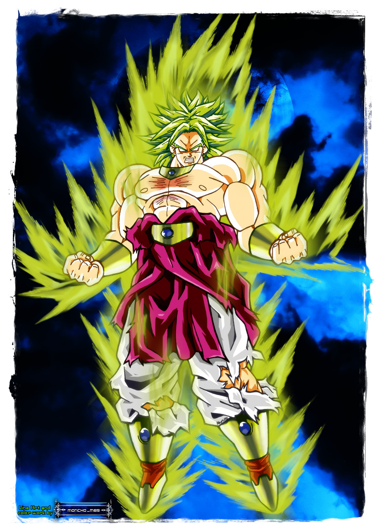 broly ss3 by moncho-m89 on DeviantArt