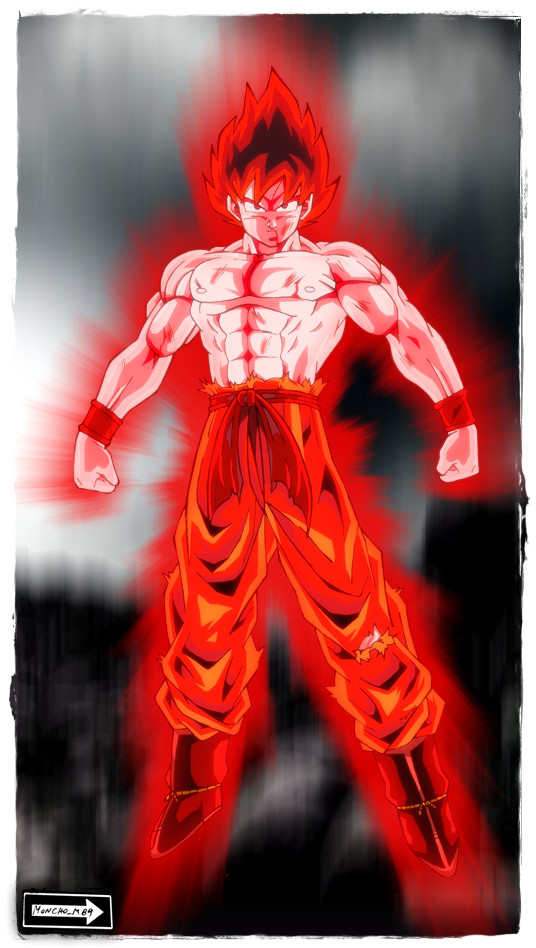 goku kaioken by moncho-m89 on DeviantArt goku kaioken by moncho-m89 on DeviantArt