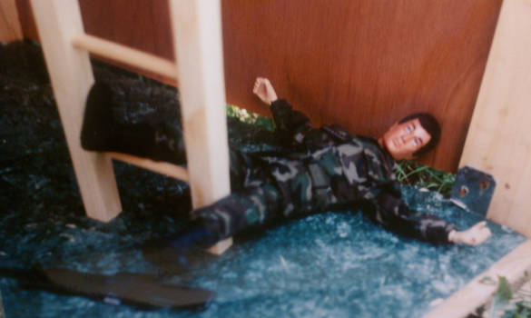 Eagle Eye GI Joe takes a tumble