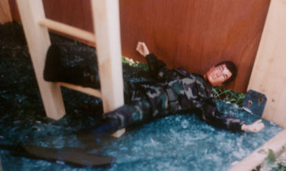 Eagle Eye GI Joe takes a tumble