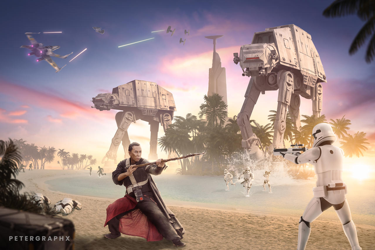 Battle Of Scarif Star Wars Rogue One By Petergraphx On DeviantArt battle-of-scarif-star-wars-rogue-one-by-petergraphx-on-deviantart
