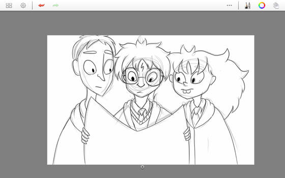 Golden Trio WIP