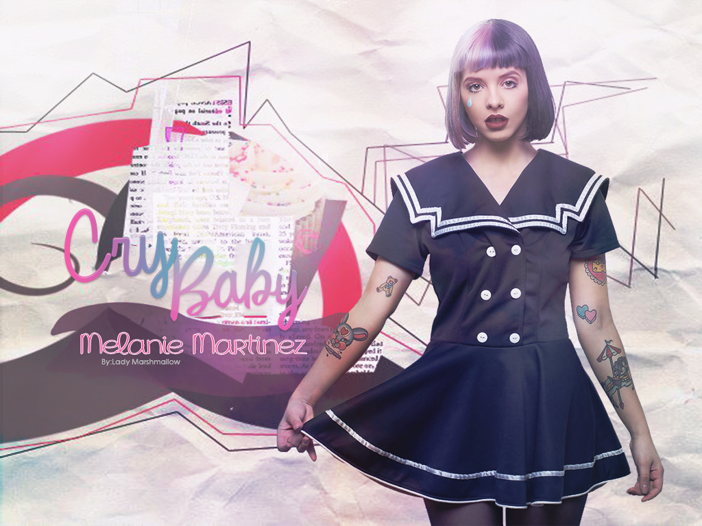 Cry Baby. -Melanie Martinez. Wallpaper. by Marshmallow25 on DeviantArt Cry Baby. -Melanie Martinez. Wallpaper. by Marshmallow25 on DeviantArt