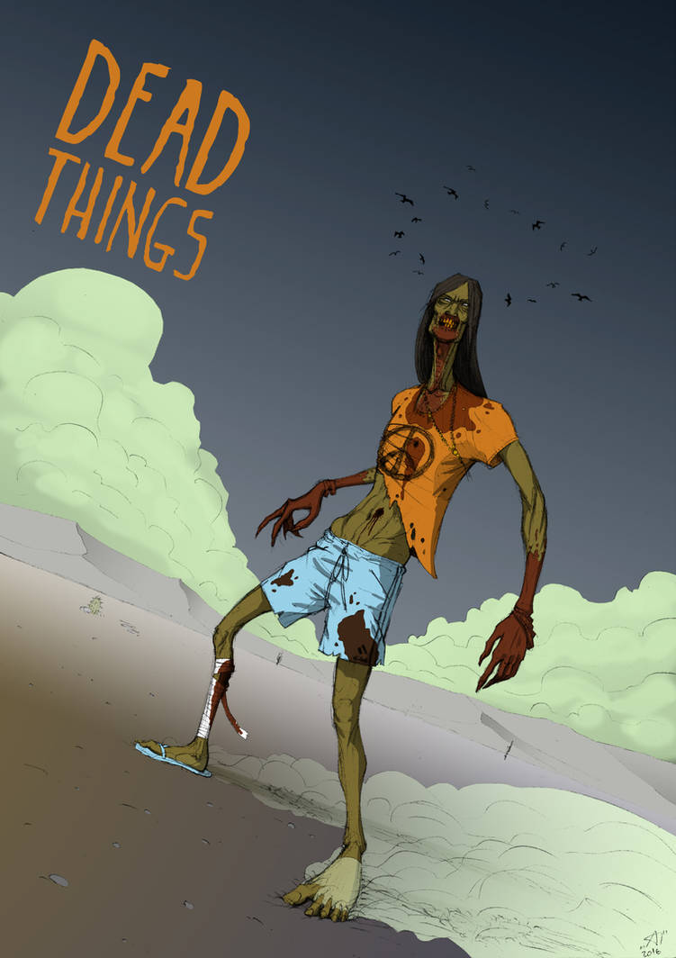 Dead Things poster dark