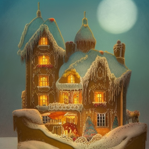 Gingerbread Architecture 9 by IcyAIbis on DeviantArt