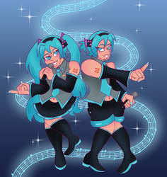 Miku and Mikuo