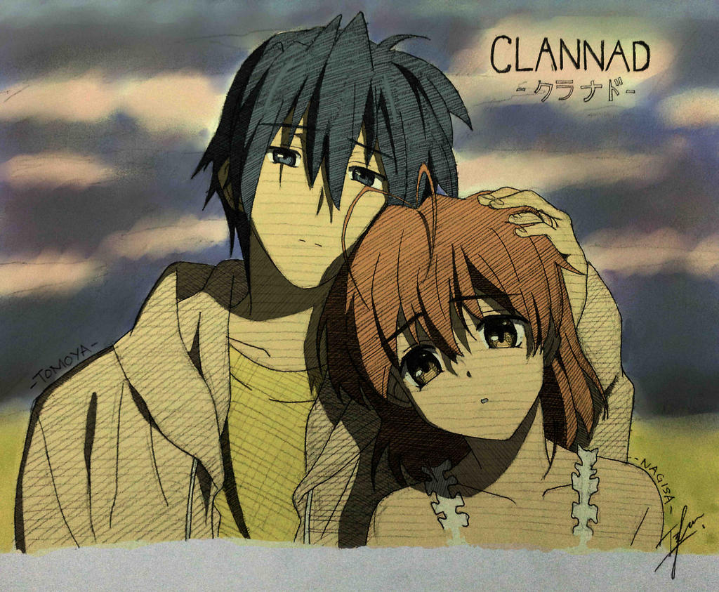 Okazaki Tomoya And Nagisa Furukawa Anime Manga Clannad After Story