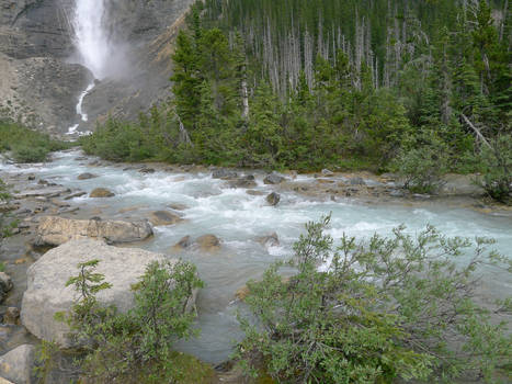 Waterfall and River