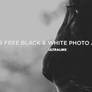 Free Black And White Photo Actions Set