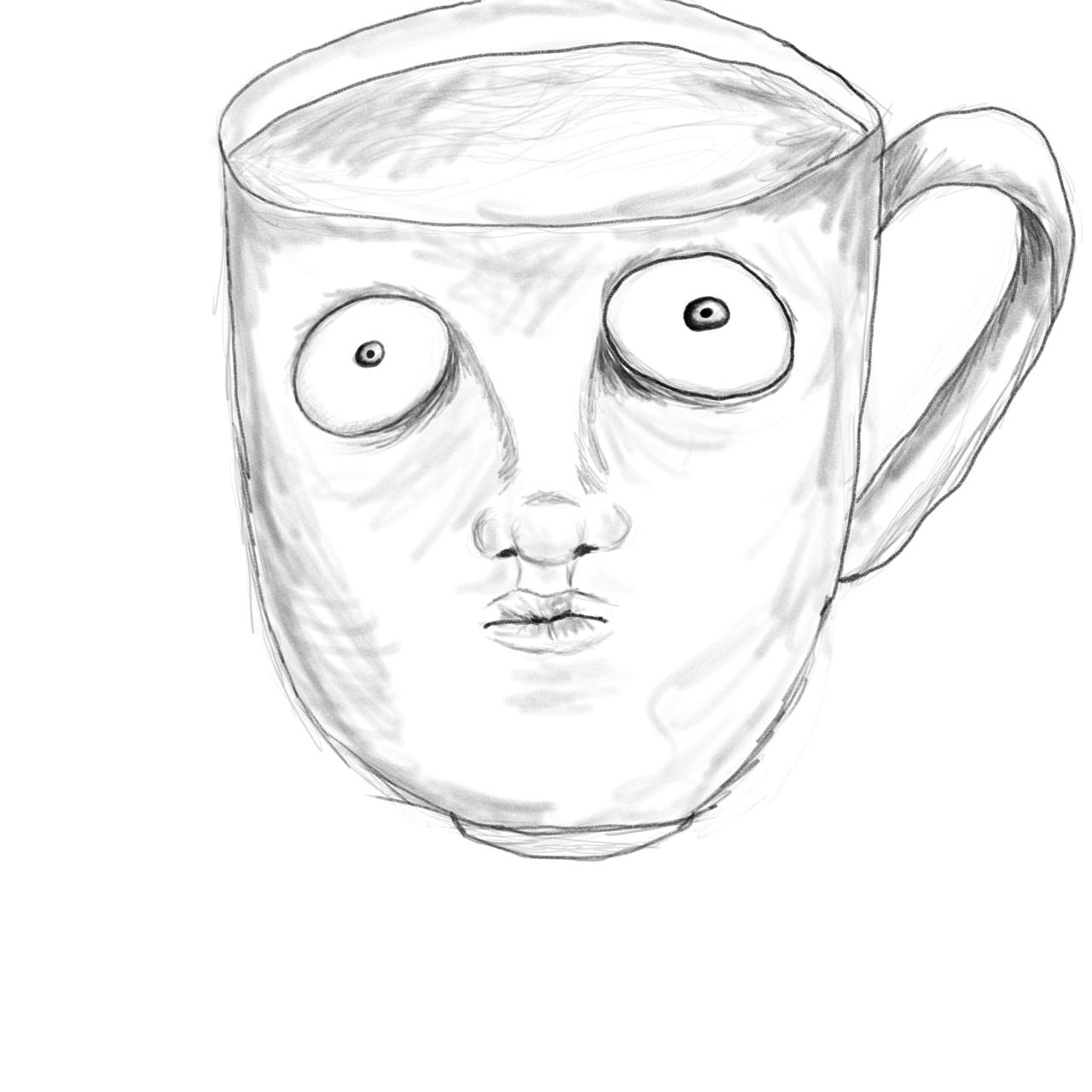 Distressed Coffe Mug by Selmx on DeviantArt