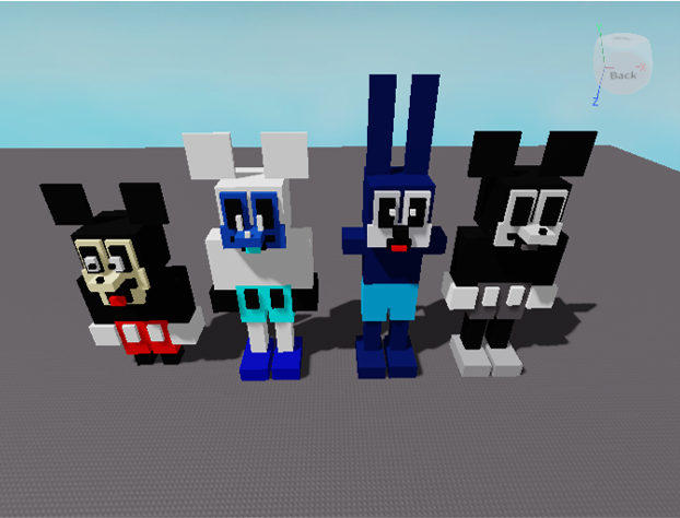 fnati models recreated in roblox by mrcatgameplays on DeviantArt