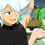 [Fairy Tail OCs] Zephir Strom and Jade Greenway