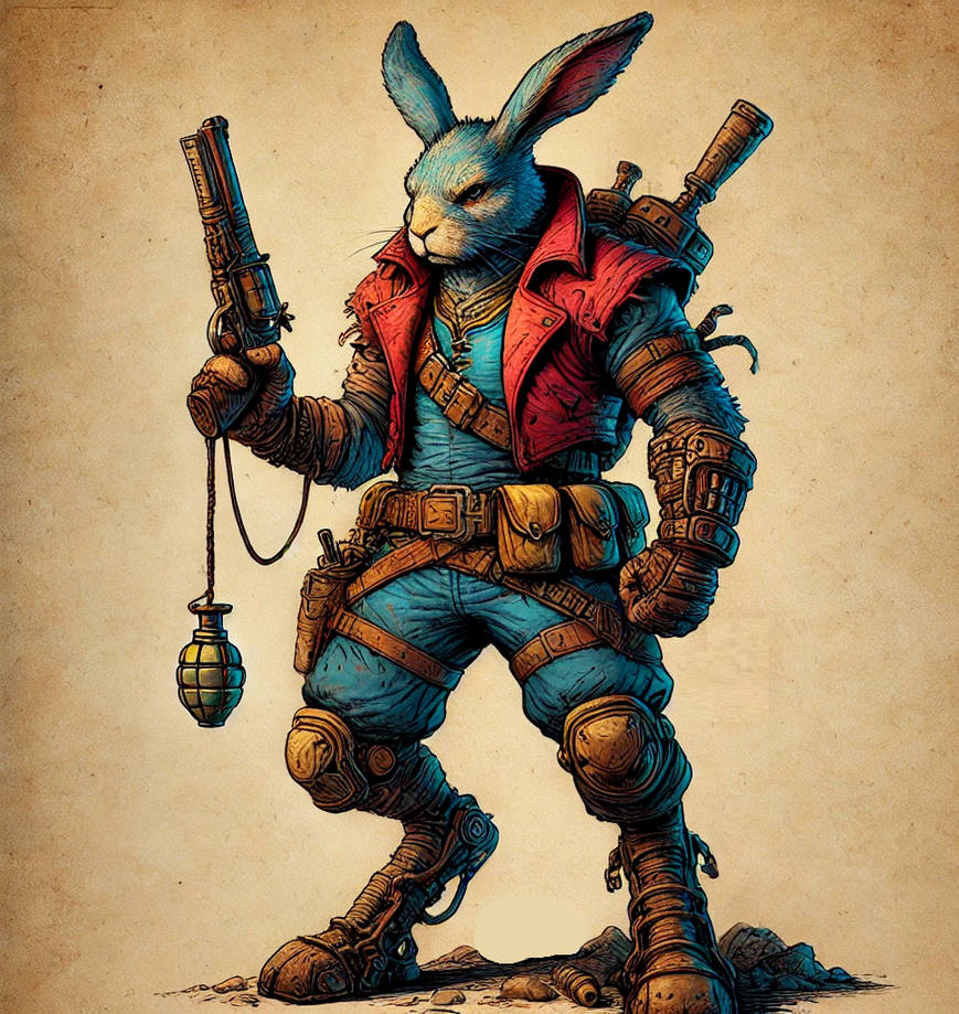 mutant rabbit by dirt-kami on DeviantArt