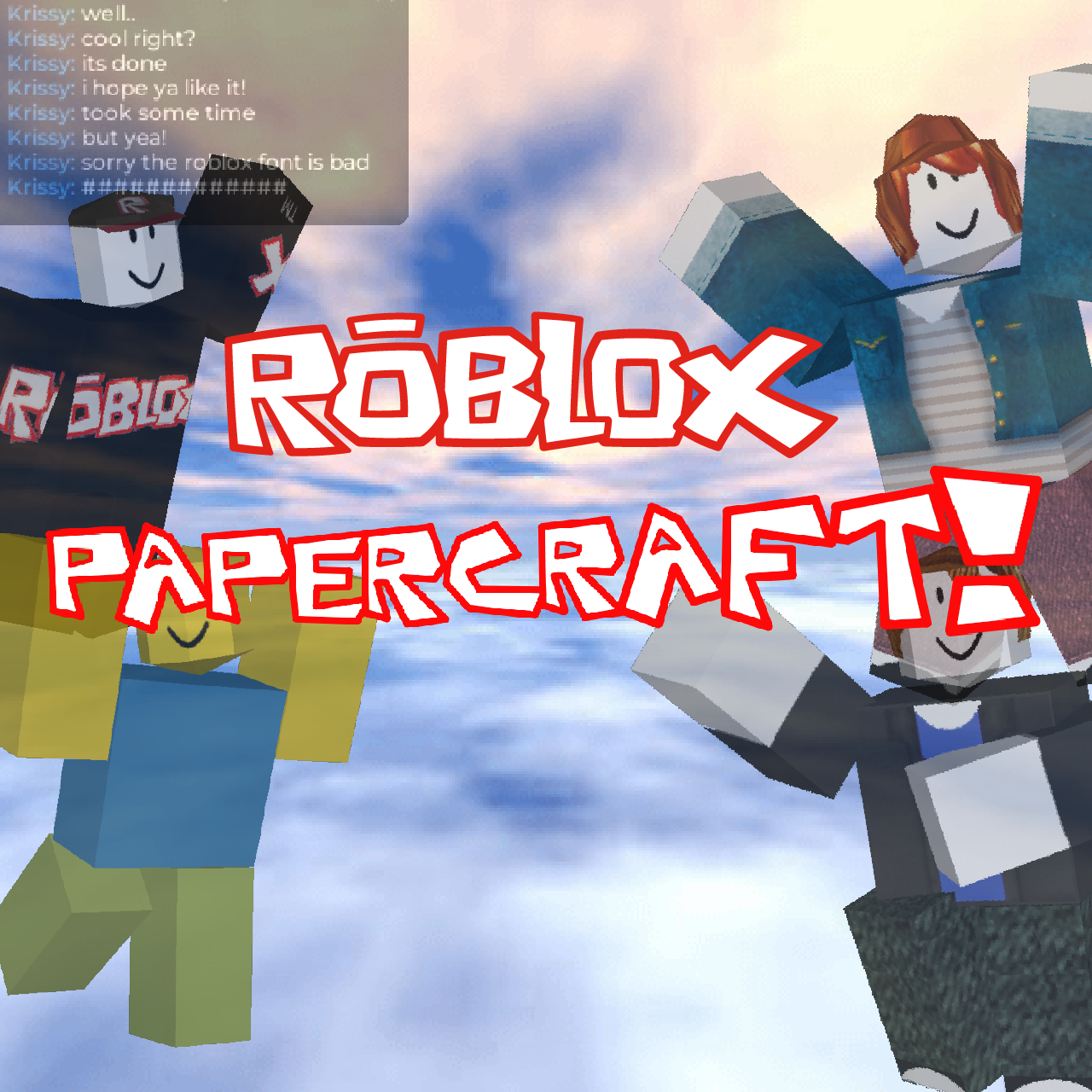 Papercraft Rabbit Roblex Roblox Papercraft! by krissyboi229 on DeviantArt