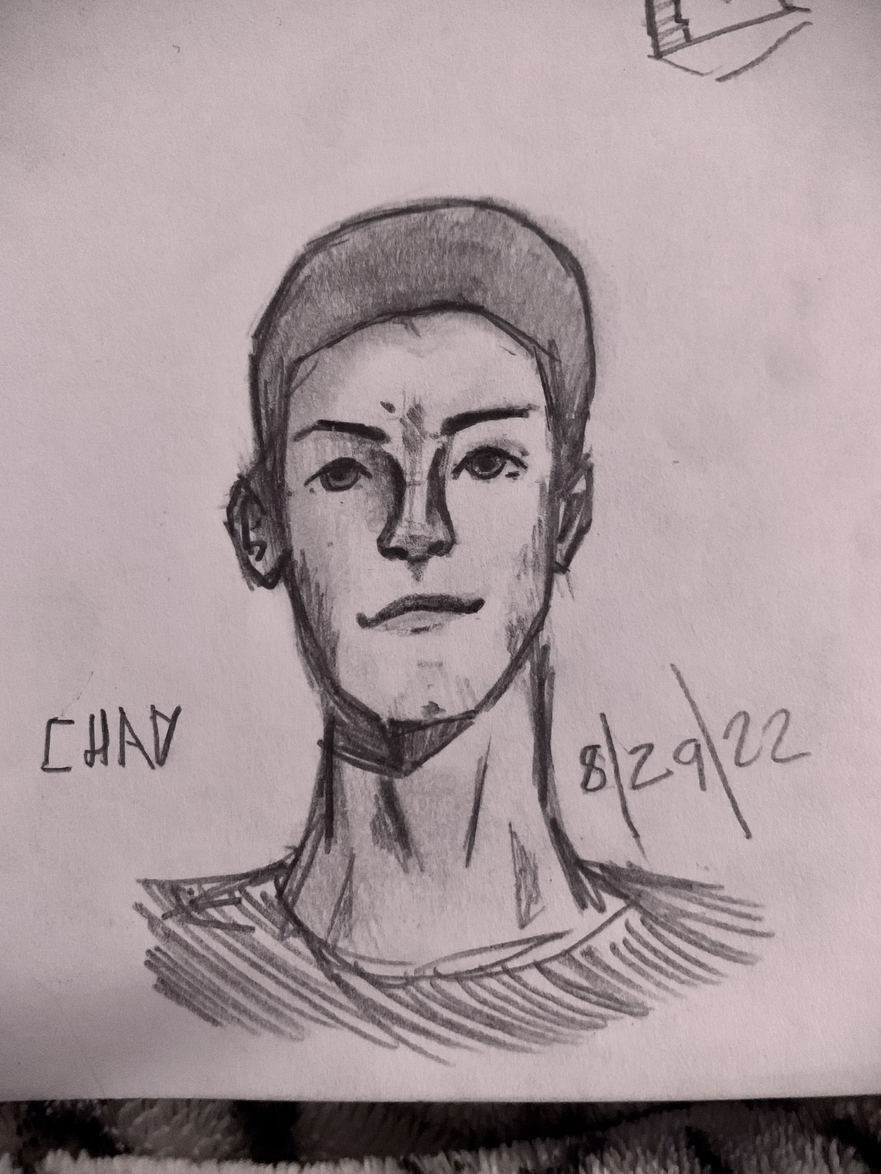 Chad face practise by Cop2 on DeviantArt