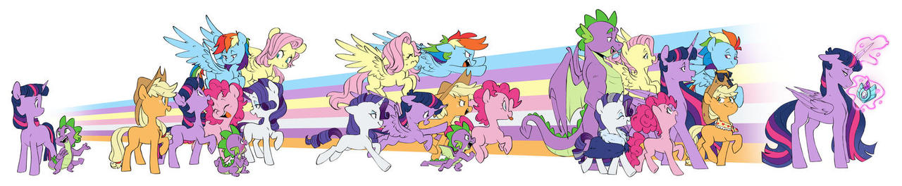 Mlp Timeline Deviantart Throughout The Years... by arwennthecutewolfgir on DeviantArt
